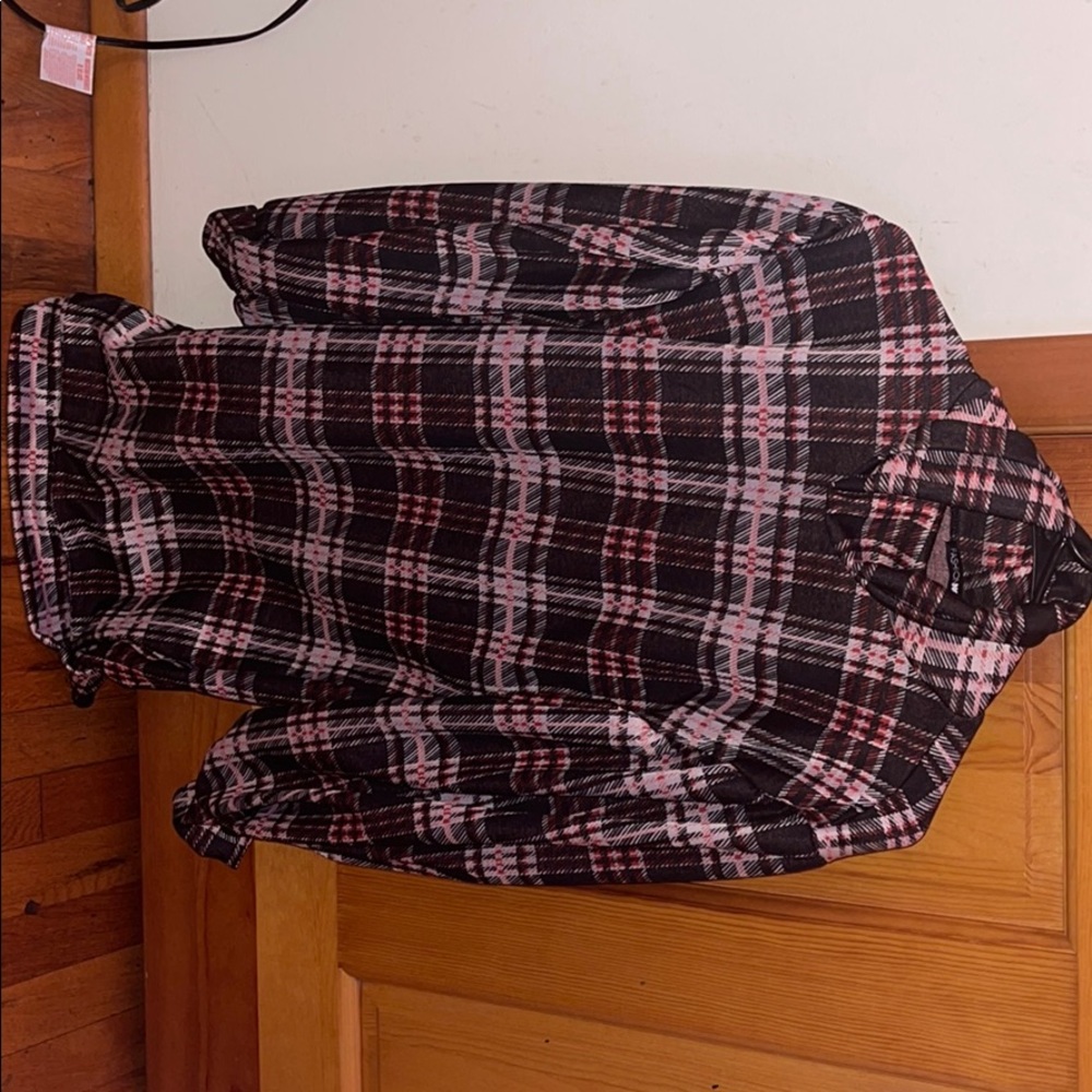 Striped turtle neck dress